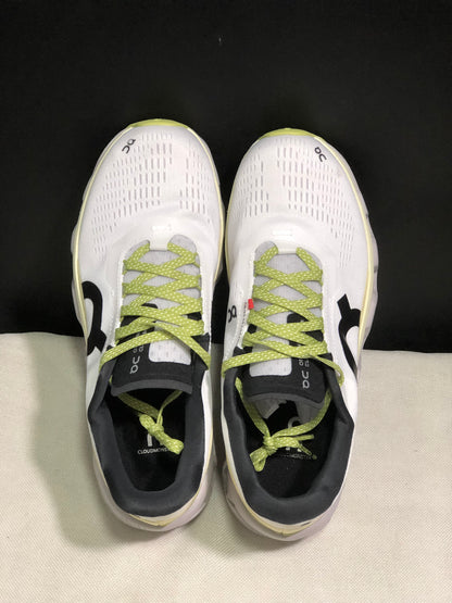 On Running Cloudmonster 2 Shock-Absorbing And Breathable Running Shoes White/Lemon Green