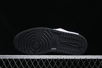 Nike Air Jordan 1 Low Black Sole Blue Pink White Sneakers