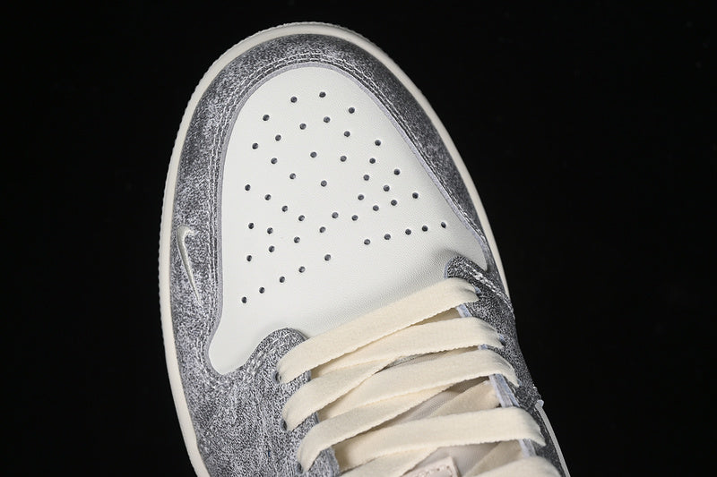 Nike Air Jordan 1 Low White Grey Sneakers