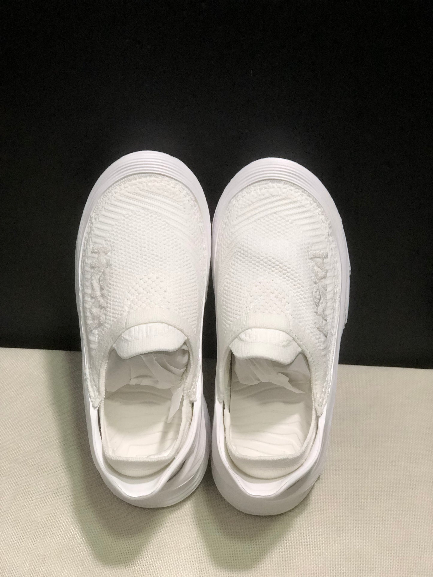 Hoka One One Restore TC Elastic Comfortable Low-top Running Shoes Sneakers White