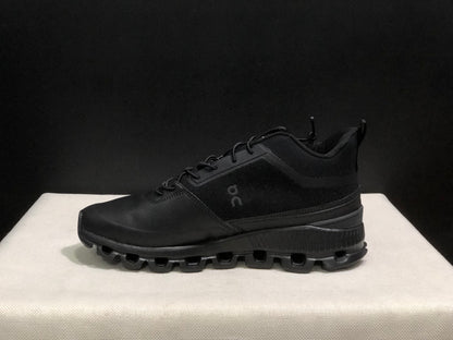 On Running Cloud Hi Edge All Black Outdoor Training Running Shoes