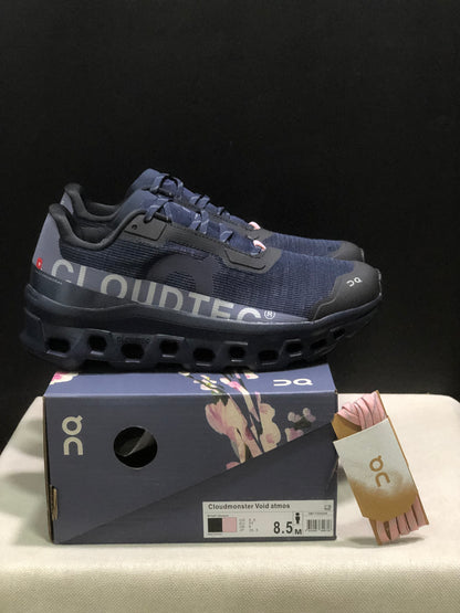 On Running Cloudmonster Void Atmos Limited Edition Casual Running Shoes Dark Blue
