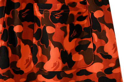 A Bathing Ape BAPE x XO Co-Branded Edition Camouflage Red Pants