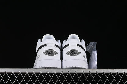 Nike Air Jordan 1 Retro Low DIOR White Black Sneakers