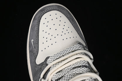 Nike Air Jordan 1 White Grey Sneakers