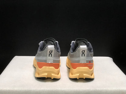 On Running Cloudsurfer Trail Waterproof Comfortable And Breathable Running Shoes Silver/Gold