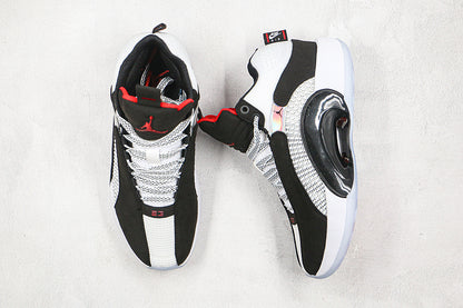 Nike Air Jordan 35 Pf Black Chili Red-White Sneakers