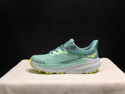 Hoka One One Challenger 7 Shock-absorbing Breathable Running Shoes Sneakers Teal
