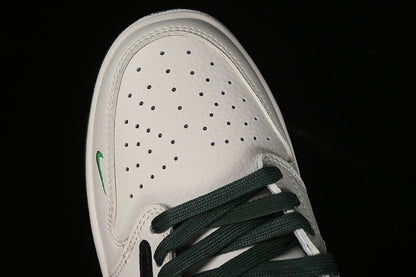 Nike Air Jordan 1 Low OG SP Travis Scott Fragment Design Green Sole White Black Sneakers
