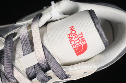 Nike Air Jordan 1 Low THE NORTH FACE Grey White Red Sneakers