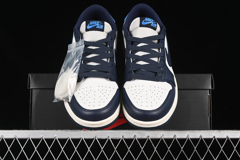 Nike Air Jordan 1 Low OG Obsidian University Blue Sail Sneakers