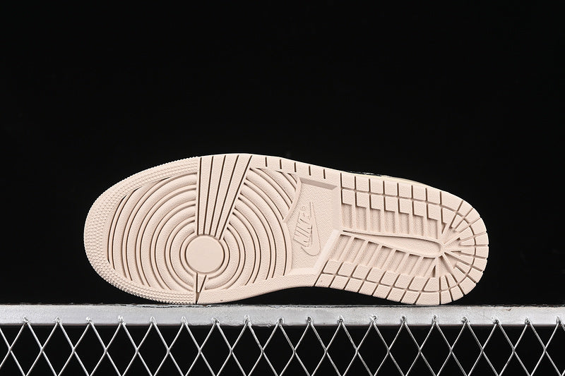 Nike Air Jordan 1 Low Sanddrift Black Muslin Coconut Milk Sneakers
