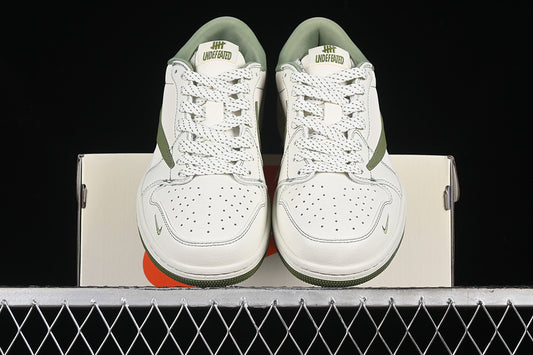 Nike Air Jordan 1 Low UNDEFEATED Travis Scott Fragment Design OG SP White Green Sneakers