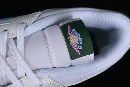 Nike Air Jordan Legacy 312 Low White Wolf Grey Pine Green Sneakers