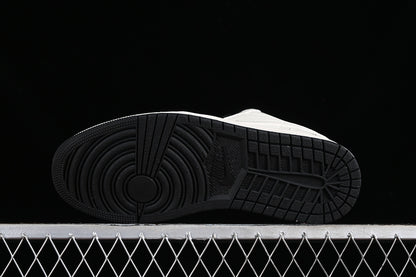 Nike Air Jordan 1 Low Louis Vuitton Black White Sneakers