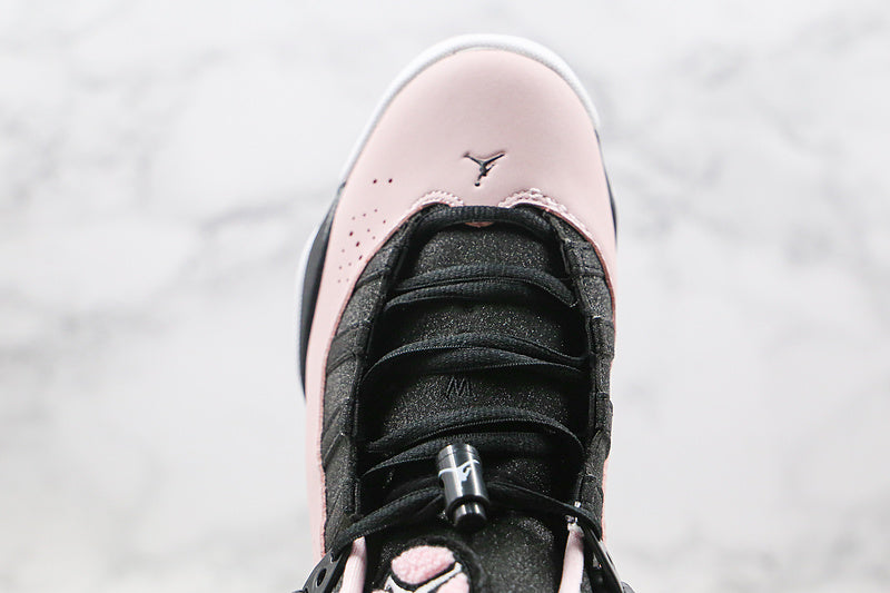 Nike Air Jordan 6 Rings Dusty Pink Foam White Black Sneakers