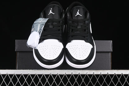 Nike Air Jordan 1 Low Black White Sneakers