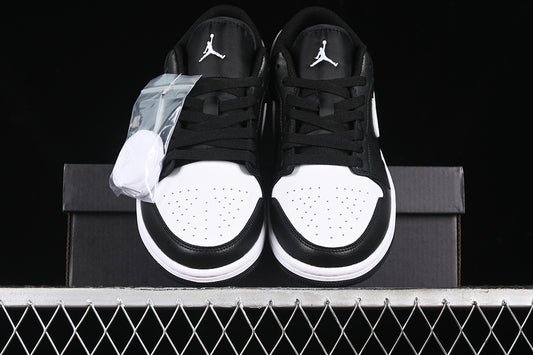 Nike Air Jordan 1 Low Black White Sneakers