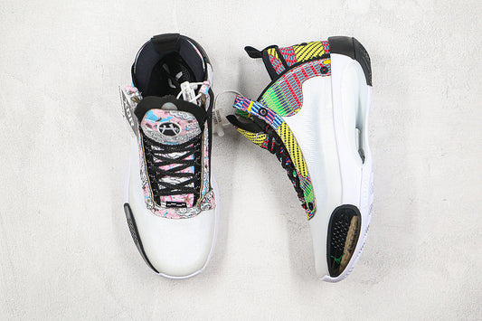 Nike Air Jordan 34 Rui Hachimura Japan Heritage PE Mandarin Duck Sneakers