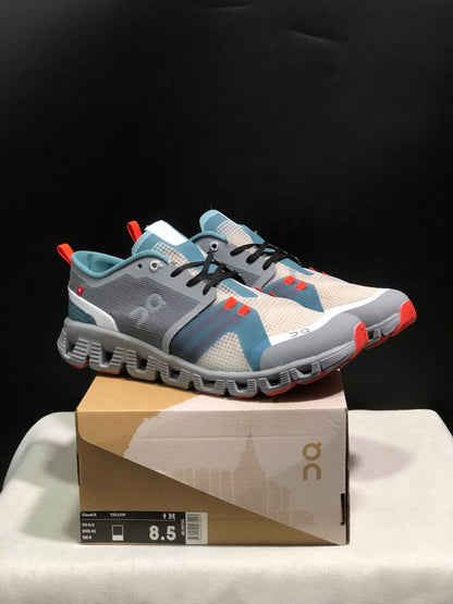 On Running Cloud X Shift Breathable And Shock-Absorbing Lightweight Running Shoes Alloy Gray