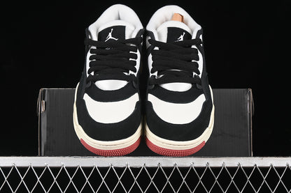 Nike Air Jordan 4 Remastered Black Canyon Rust Coconut Milk White Sneakers