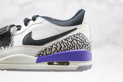 Nike Air Jordan Legacy 312 Low GS Lakers White Black Sneakers