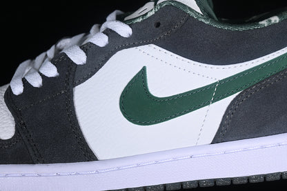 Nike Air Jordan 1 Retro Low White Grgaphite Grey Sneakers