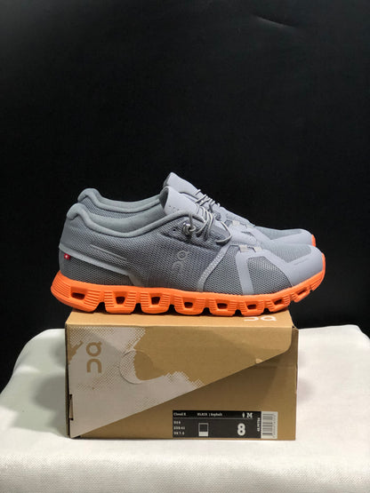 On Running Cloud 5 Lightweight Running Shoes Grey/Orange