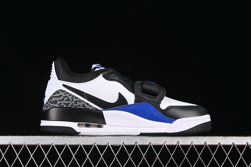 Nike Air Jordan Legacy 312 Low Phantom Coconut Milk Black Star Blue Sneakers
