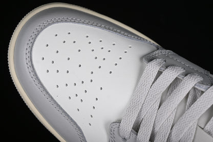 Nike Air Jordan 1 Low Coconut Milk Neutral Grey Sneakers
