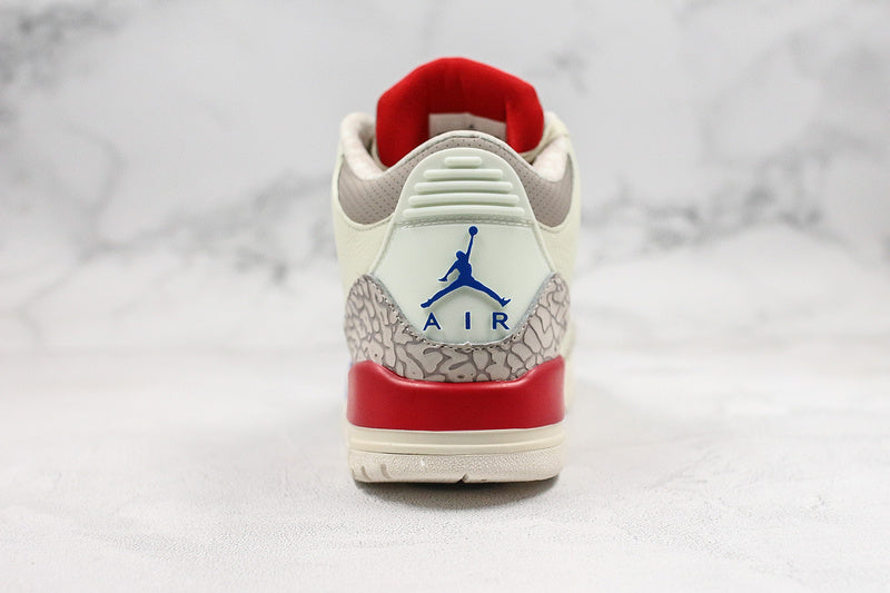 Nike Air Jordan 3 Retro International Flight 2018 White Multicolor Sneakers