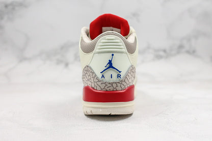 Nike Air Jordan 3 Retro International Flight 2018 White Multicolor Sneakers
