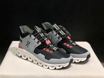 On Running Cloud Hi Edge Outdoor Training Running Shoes Black/Wolf Grey