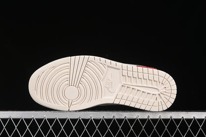 Nike Air Jordan 1 Low Supreme Travis Scott Fragment Design OG SP Light Gray Label White Sneakers