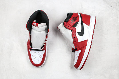 Nike Air Jordan 1 Retro High OG Red White Sneakers