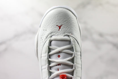 Nike Air Jordan 6 Rings White Red Sneakers