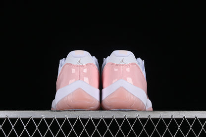 Nike Air Jordan 11 Low Legend Pin White Pink Sneakers