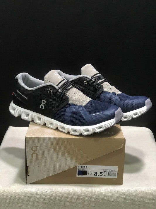 On Running Cloud 5 Lightweight Running Shoes Navy/Black