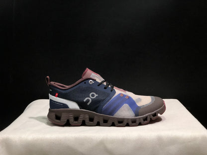 On Running Cloud X Shift Breathable And Shock-Absorbing Lightweight Running Shoes Black Ink/Cherry Red