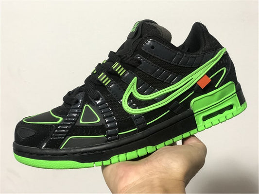 Nike Air Rubber Dunk Off-White Green Strike Sneakers