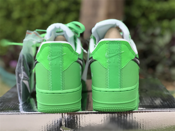 Nike Air Force 1 Low Off-White Brooklyn Green Sneakers