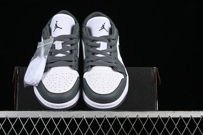 Nike Air Jordan 1 Low White Iron Grey Sneakers