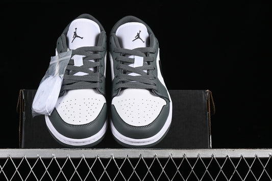 Nike Air Jordan 1 Low White Iron Grey Sneakers