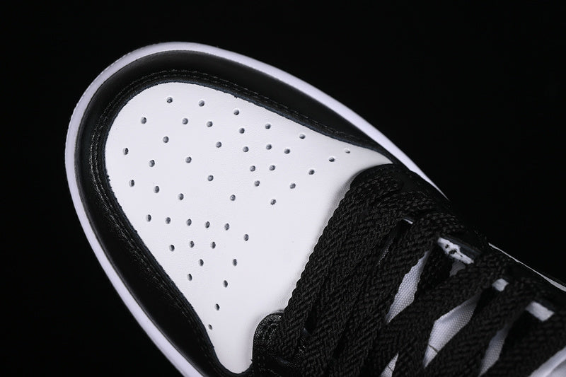Nike Air Jordan 1 Low White Black Brown Sneakers