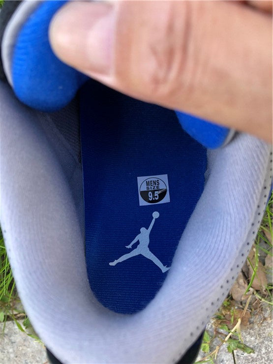 Nike Air Jordan 3 Retro Varsity Royal Cement Sneakers