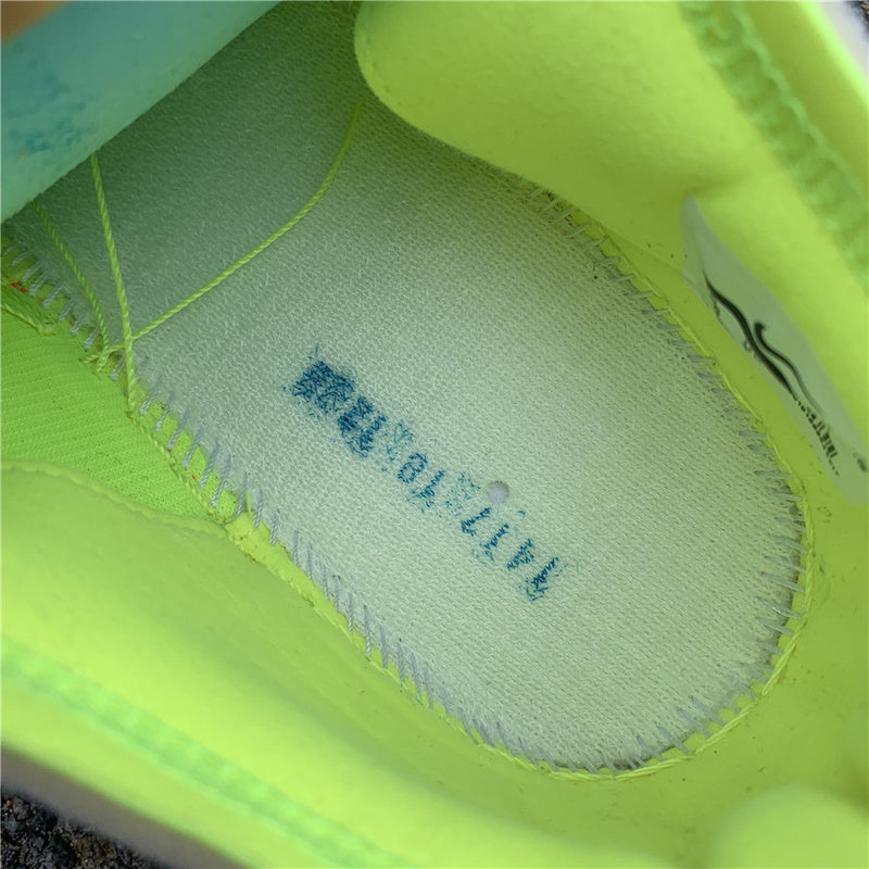 Nike Air Force 1 Low Off-White Volt Fluorescent Green Sneakers