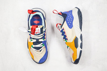 Nike Air Jordan Delta Low Beige Blue Multicolour Sneakers