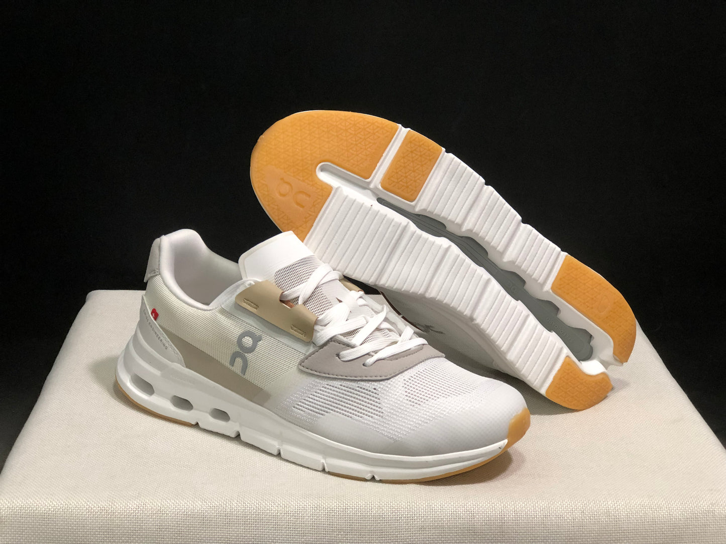 On Running Cloudrift Comfortable And Versatile Sports Casual Shoes Ivory White/Sand