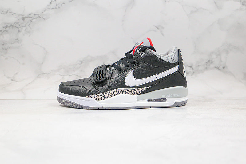 Nike Air Jordan Legacy 312 Low Black Cement Sneakers