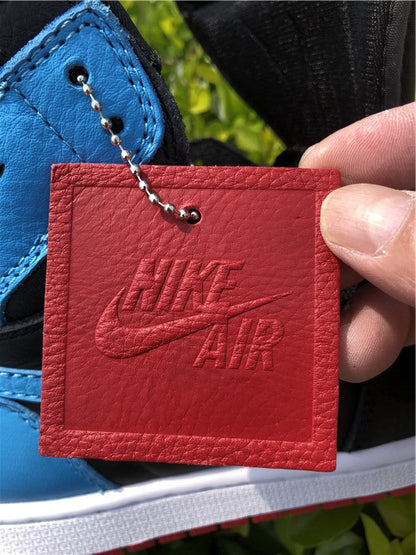 Nike Air Jordan 1 High OG UNC To Chicago 2020 Black Blue Red Sneakers